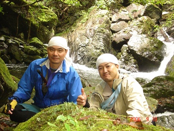 S谷とI沢出合いで番長と2ショット写真